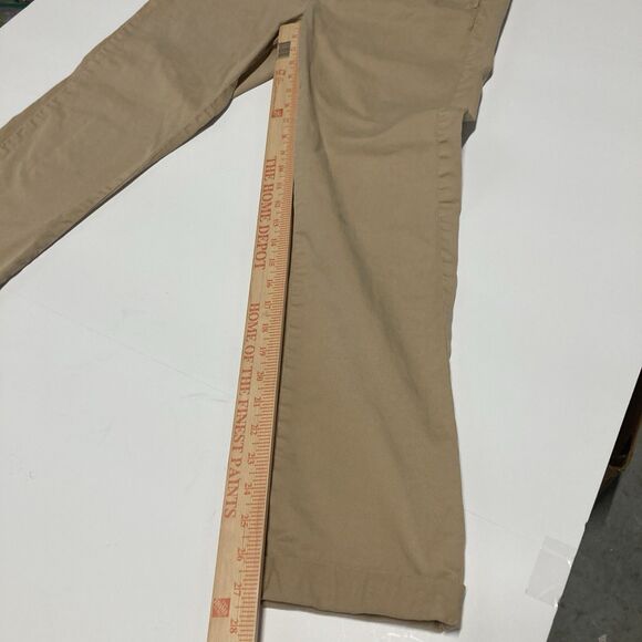 CURRENT/ELLIOTT Cuffed Button Fly Khaki Trouser Pants Women’s Size 28 - Picture 9 of 10